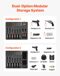Hard Pistol Case XPE Foam Waterproof 556x455x225mm TSA