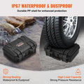 Hard Pistol Case Waterproof 1 Gun Black 12.59x9.01x4.4in