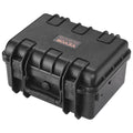 Hard Pistol Case 2 Gun Lockable Waterproof 14.1x11.5x7.6in Black