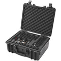 Hard Pistol Case 5 Gun Lockable Pre-cut Foam Lining Storage