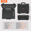 Hard Pistol Case 5 Gun Lockable Pre-cut Foam Lining Storage