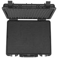 Hard Pistol Case 5 Gun Lockable Pre-cut Foam Lining Storage