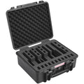 VEVOR Hard Pistol Case 6 Pistol Pre-cut Lining Lockable Storage
