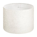 Drum Lampshade 33cm Linen Light Medium Table Floor Pendant