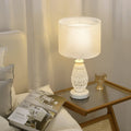 Drum Lampshade 33cm Linen Light Medium Table Floor Pendant