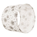 Drum Lampshade 2 Set 33cm Linen Light Dandelion Pattern Table Floor