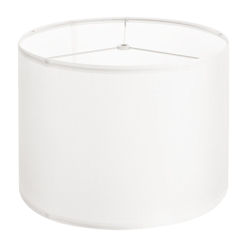 Drum Lampshade 33cm Off-white Linen Table Floor Pendant Light