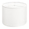Drum Lampshade 33cm Off-white Linen Table Floor Pendant Light