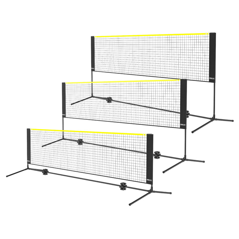 Badminton Volleyball Pickleball Tennis Net 10ft Adjustable Portable