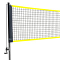 VEVOR Badminton Net Set Portable 4 Rackets 3 Shuttlecocks Carrying Bag