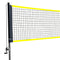 VEVOR Badminton Net Set Portable 4 Rackets 3 Shuttlecocks Carrying Bag