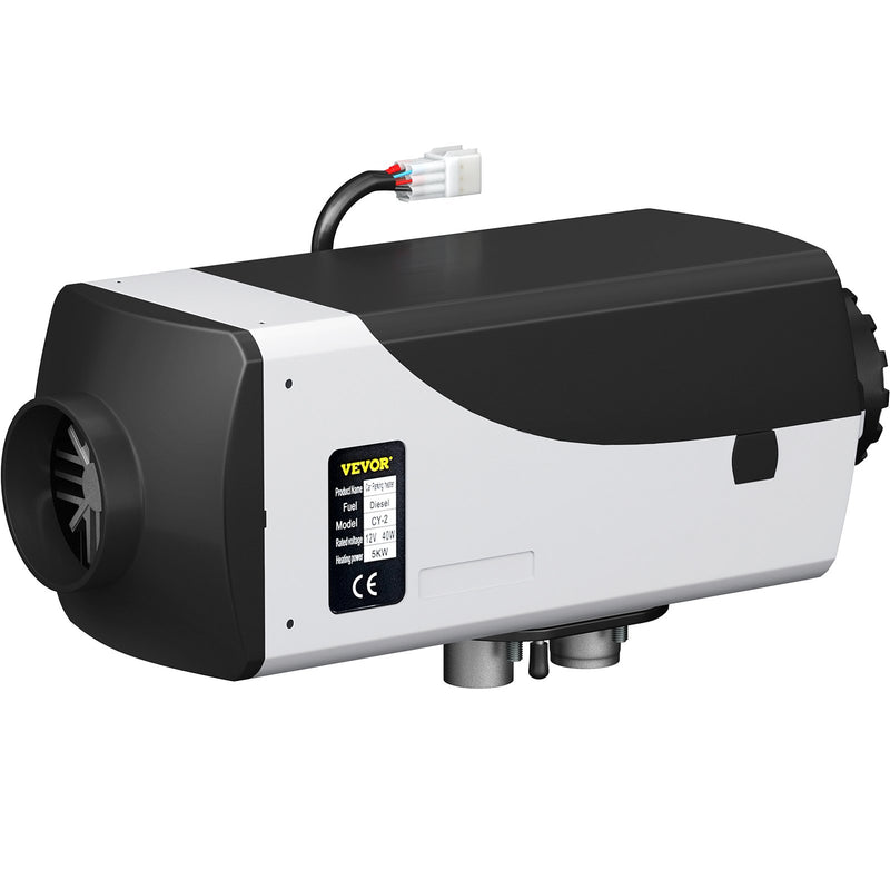 5KW Diesel Air Heater 12V 10L Tank RV Bus Trailer Remote Control