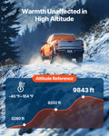 Diesel Air Heater, 8 kW DC12-24V, Fast Heating Diesel Parking Heater with Remote Control and Square Color Digital Display, Low Noise, Voice Announcement, for RV, Truck, Camper, Boat and Trailer