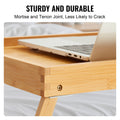 Bamboo Bed Tray Foldable Legs 40x28cm Breakfast Laptop Desk