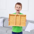 Bamboo Bed Tray Foldable Legs 40x28cm Breakfast Laptop Desk