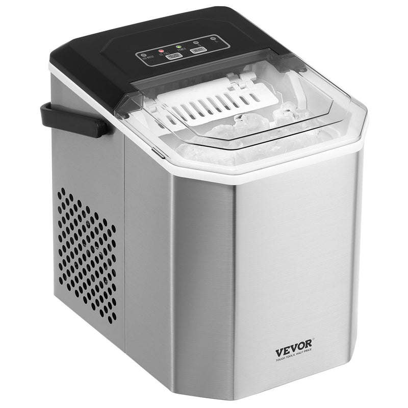 Portable Ice Maker 26lbs/24h Countertop Self-Cleaning Scoop