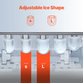 Portable Ice Maker 26lbs/24h Countertop Self-Cleaning Scoop