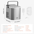 Portable Ice Maker 26lbs/24h Countertop Self-Cleaning Scoop