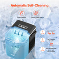 Portable Ice Maker 26Lbs/24H Countertop Self-Cleaning Scoop