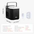 Portable Ice Maker 26Lbs/24H Countertop Self-Cleaning Scoop