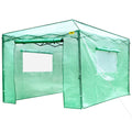 12x8x8ft Pop-Up Greenhouse Portable PE Cover Steel Frame