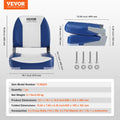 Boat Seat 480mm Low Back Folding Chair Fishing Speedboat Canoe