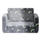 Giselle Kids Sofa Bed Foldable Toddler Couch Grey 28D Sponge