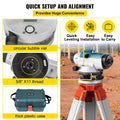 Automatic Optical Level 24X Auto Levelling Kit IP54 Waterproof