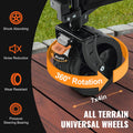 Collapsible Wagon 220L All-Terrain Wheels 330lbs Capacity