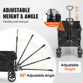 Collapsible Wagon 220L All-Terrain Wheels 330lbs Capacity