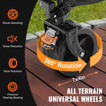 Foldable Double Decker Wagon 400L All-Terrain Heavy Duty 450lb