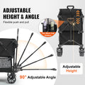 Foldable Double Decker Wagon 400L All-Terrain Heavy Duty 450lb