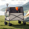 Collapsible Folding Wagon 550lb 220L Converts to Bench