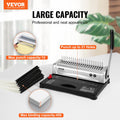 Comb Binding Machine 21-Hole 450 Sheet A4 Letter Book Binder