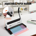 Coil Spiral Binding Machine 34-Hole Manual A4 A5 Binder