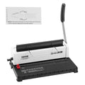 Coil Spiral Binding Machine 34-Hole Manual A4 A5 Binder