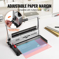 Coil Spiral Binding Machine 34-Hole Manual Book Maker A4 A5