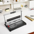 Coil Spiral Binding Machine 34-Hole Manual Book Maker A4 A5