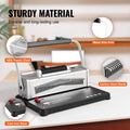 Coil Spiral Binding Machine 46-Hole Manual Book Maker A4 500 Sheet