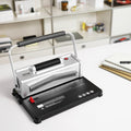 Coil Spiral Binding Machine 46-Hole Manual Book Maker A4 500 Sheet