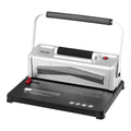 Coil Spiral Binding Machine 46-Hole Manual Book Maker A4 500 Sheet