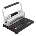 Coil Spiral Binding Machine 46-Hole Manual Book Maker A4 500 Sheet