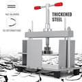 Manual Paper Press Machine 12x8.6in A4 Steel 10cm Thickness