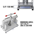 Manual Paper Press Machine 12x8.6in A4 Steel 10cm Thickness