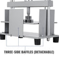 Manual Paper Press Machine 12x8.6in A4 Steel 10cm Thickness