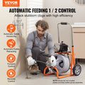 Drain Cleaner Machine 75FT 3/8