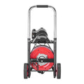 Drain Cleaner Machine 30m Sewer Snake Auger 8 Cutters 50-100mm