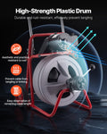 Drain Cleaner Machine 22m Sewer Snake Auger Portable 8 Cutters