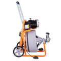 Drain Cleaner Machine 75ft 1/2in Auto Feed 8 Cutters Wheels