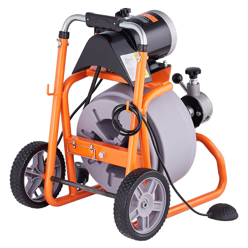 Drain Cleaner Machine 100FT 3/8